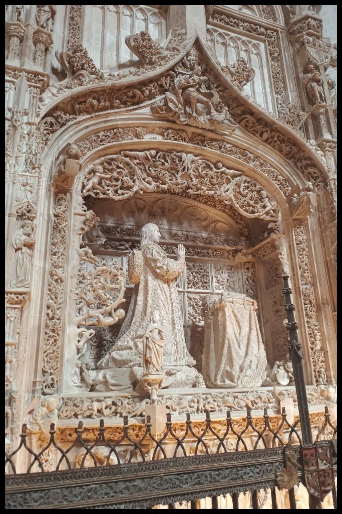Discover Burgos Intricate Marble Alters in Monastery