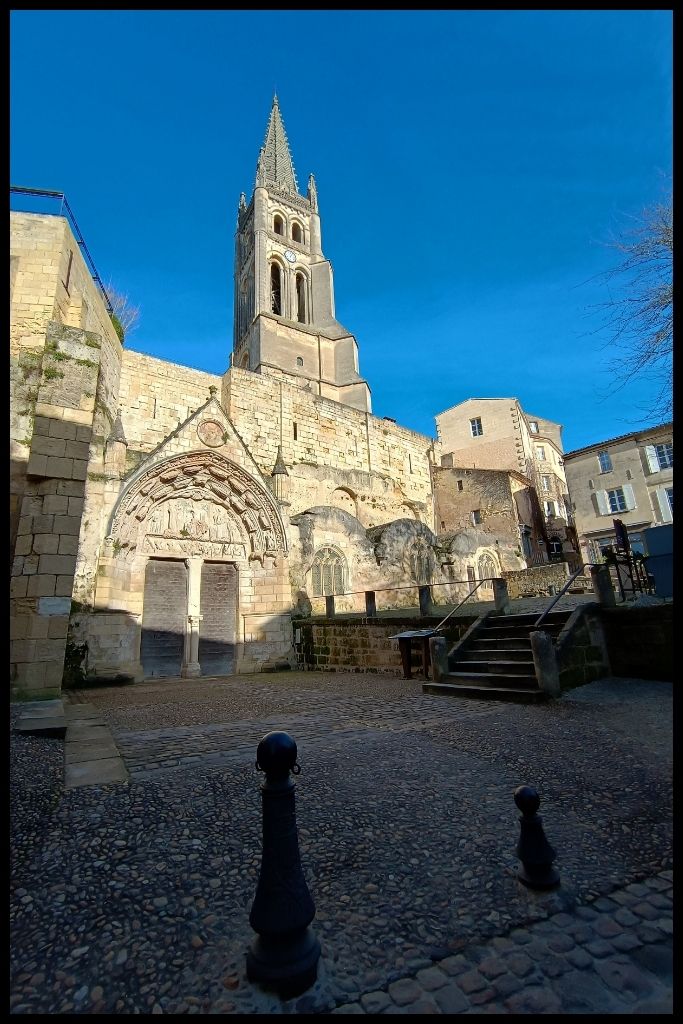 Bell Tower of the Monolithic Church in Saint-Émilion 4-days in Bordeaux Itinerary