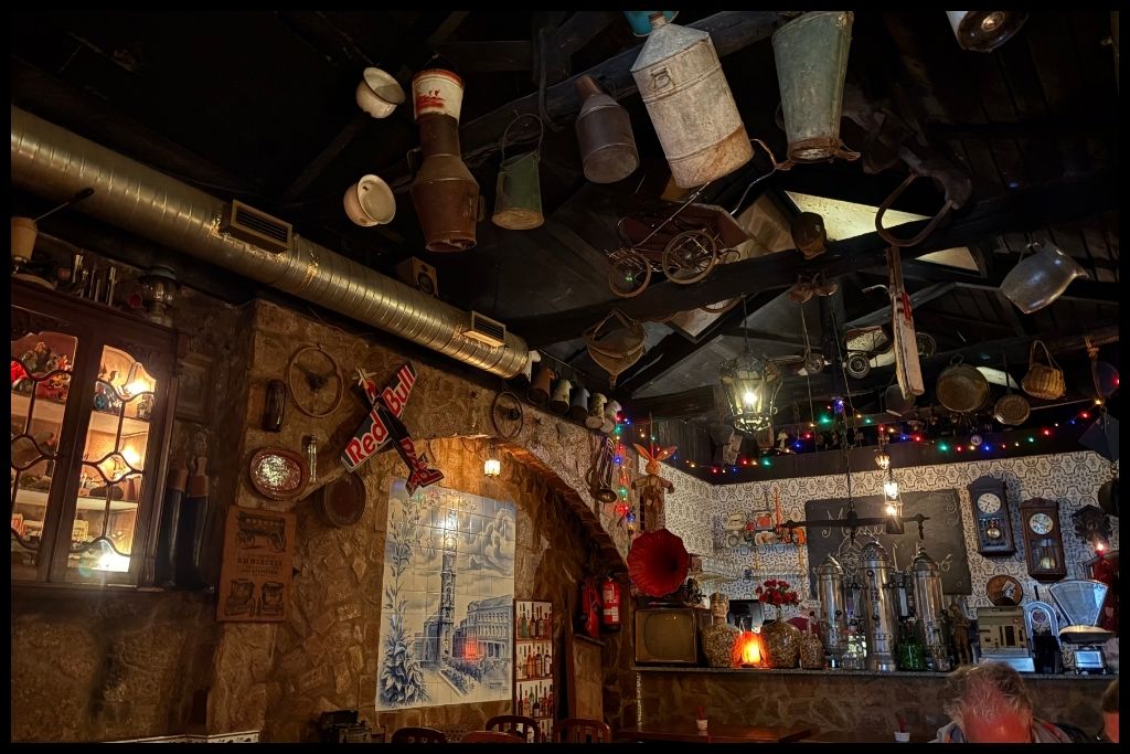 Where to eat: Museo D'avo an eclectic interior and delicious place to eat with small plates