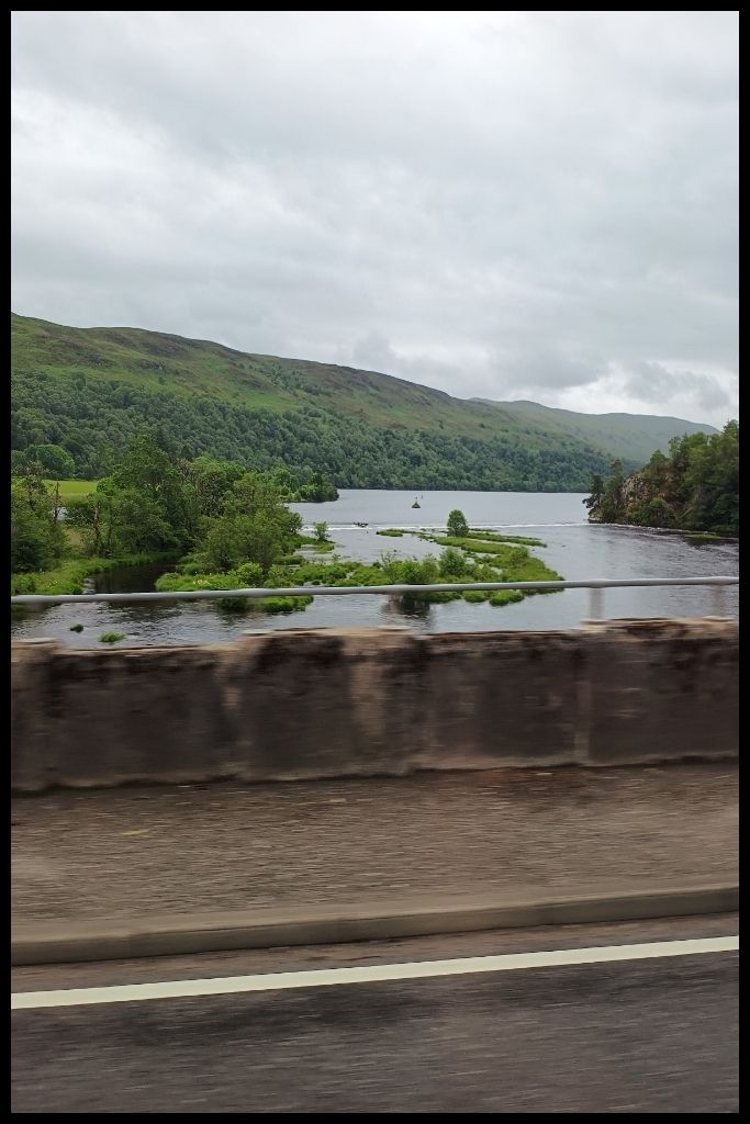 Picture of the Caledonian Canal seen during the Rabbie's tour