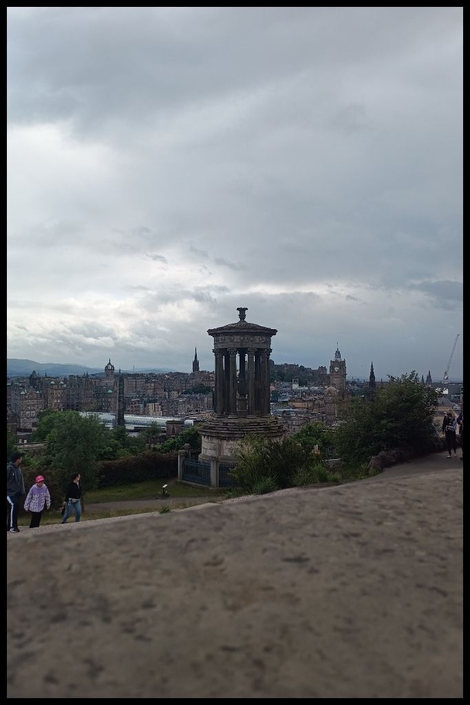 Views of the city from Calton Hill 