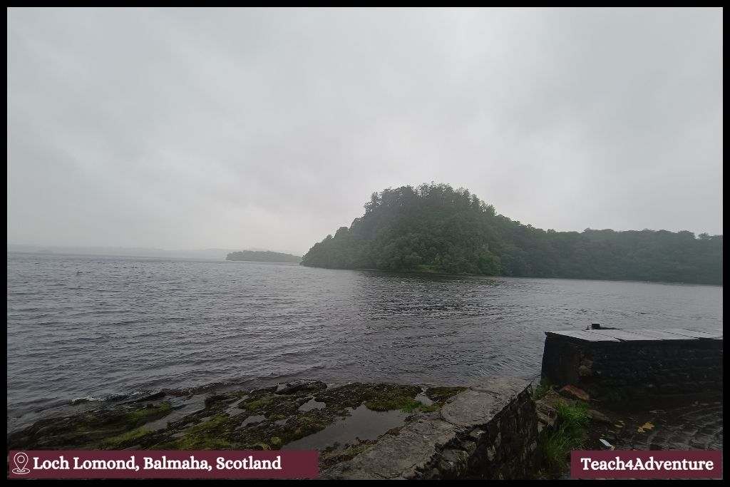 Rabbie's Review one of the stops off the shores of Loch Lomond