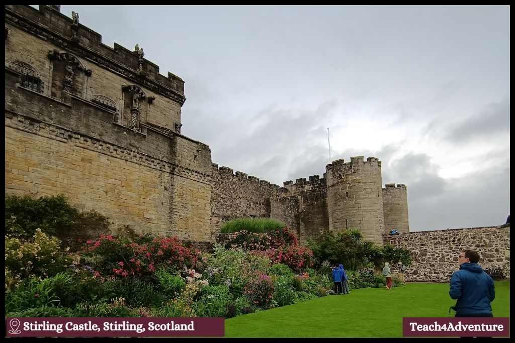 Rabbie's Review one of the Sight Stops: Stirling Castle